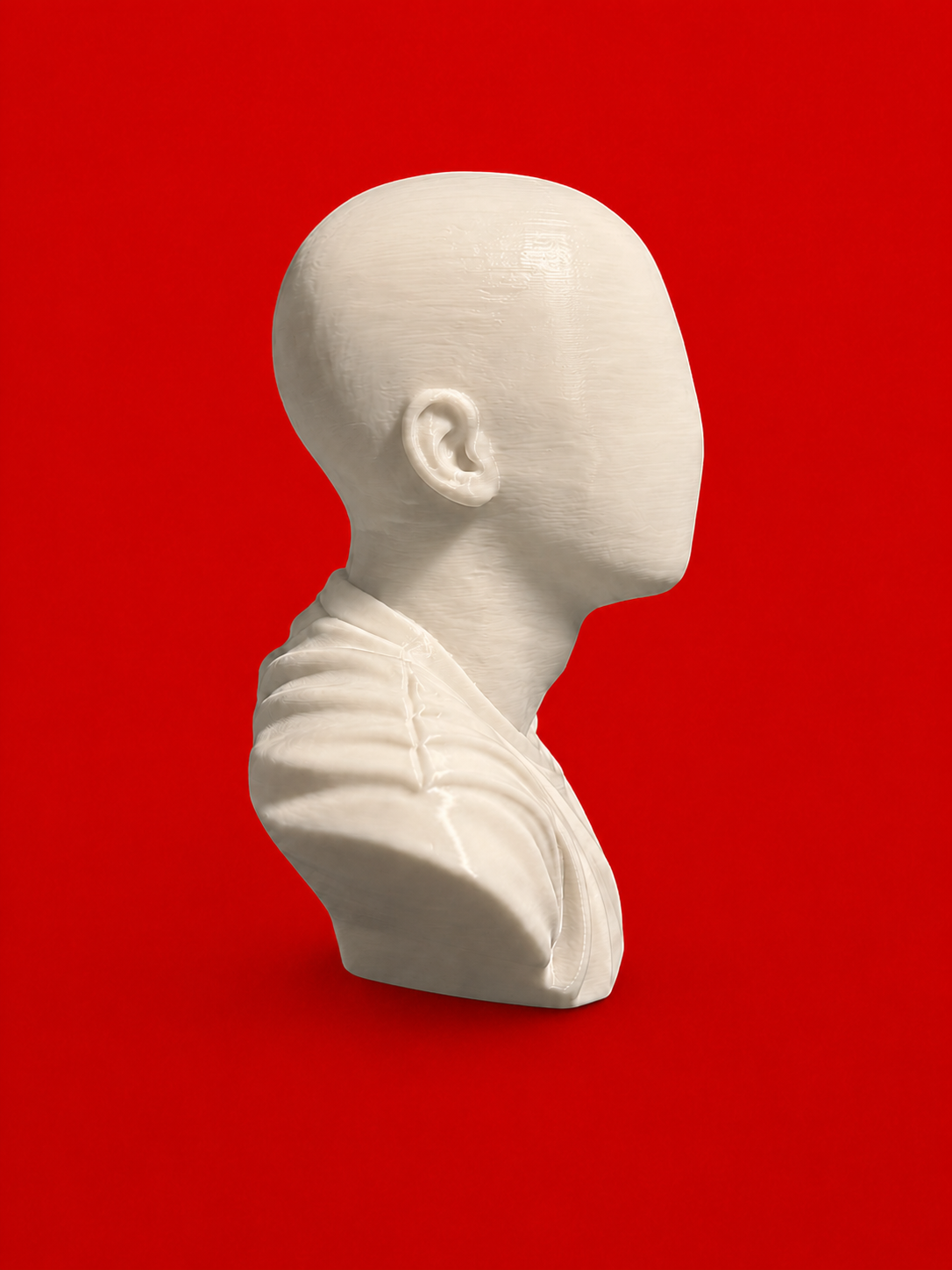 Small sized custom bust 3 inches tall (add your own picture)