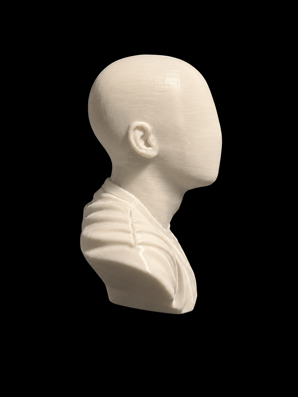 Large size custom bust 6 inches tall (add your own picture)